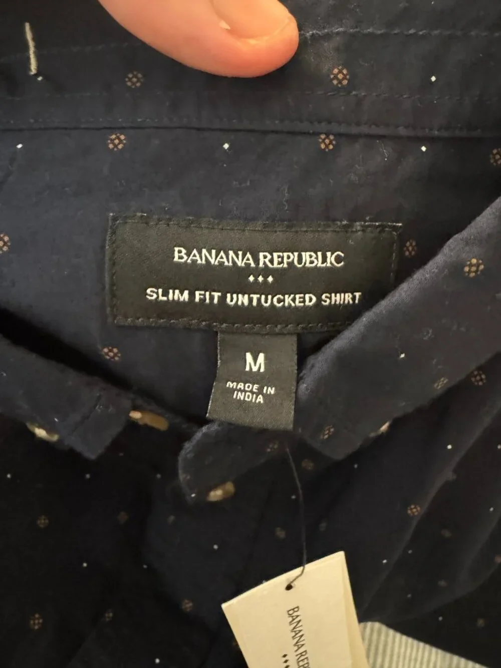 Banana Republic Patterned Dress Shirt